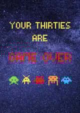 40th Birthday Video Games Card created by Betty & Nell