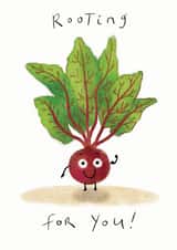 Rooting For You, Good Luck Card created by Chocolate Frog