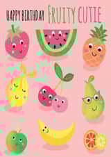 Fruity cutie Birthday card created by Tracy Cottingham