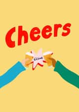 Cheers Birthday Card - Beer Pint Birthday Card - Fun Birthday Card for Him created by Stilus 