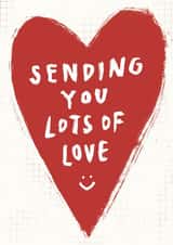 Sending You Lots of Love Card created by Yan Yu Lee