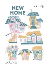 New home  created by Custom Card Co Shop