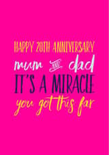 Happy 20th Anniversary mum & dad created by CreatedbyMe Sean