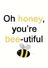 bee-utiful card created by Cat Dickinson Graphics