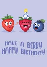 Berry Party Birthday Card created by Susanna Jackson