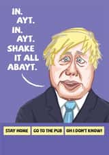 Bumbling Boris Birthday or Occasion created by Licked By Robots