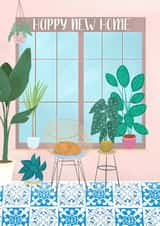 Contemporary and Trendy New Home Congratulations Card created by Petra Lizde