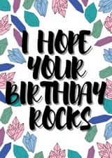 Birthday Crystals created by Walt Crystals