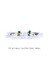 Funny Gluten Free Ducks created by RossJDesigns