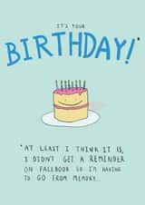 It's your Birthday! (I think...) created by Floydie