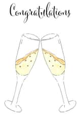 Congratulations Fizz Cheers created by Arty Bee Designs