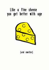 Mature Birthday Cheese created by Dog Came To Stay