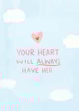 Sympathy Card Loss of Her created by Fox Card Co