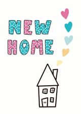 Hearts and Polka Dots New Home Card created by Zoe Chapman Design