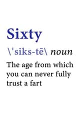 Sixty Birthday Card created by @RoseDesignCards