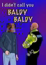 Baldy Baldy Birthday Meme created by C.W ILLUSTRATIONS 