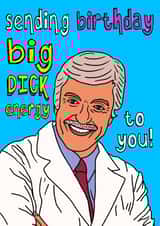 Dick Van Dyke Birthday Card created by The Kitschen Disco