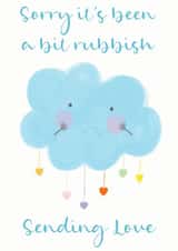 Sorry it's been rubbish, raincloud hug created by Rainbow Bee Creations