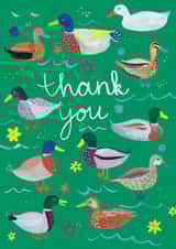 Thank You Duckies Card created by Katie Whitton Design