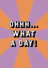Ohhh what a day created by EJF Illustration