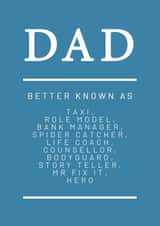 Happy Birthday Dad! created by Creationery