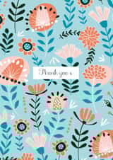Thank you created by Jane Farnham Designs
