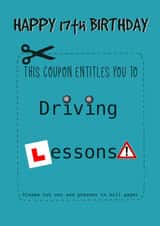 Happy 17th Birthday Card created by Kate and Co