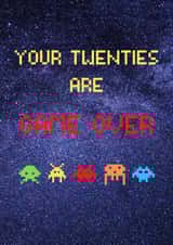 30th Birthday Video Game Card created by Betty & Nell