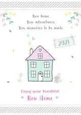 New Adventures, New home 2021 created by Little Letters with Love