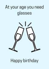 Old age alcohol pun happy birthday created by @Payne Designs