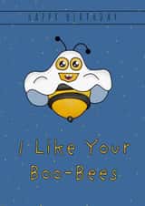 Happy Birthday - I like your boo-bees created by Zebedee Zoo