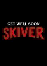 Get Well Soon Netflix Skiver Card created by Paper Plane