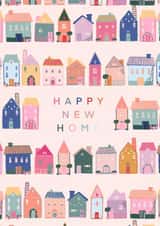 Pretty New Home Card - Houses - Happy New Home created by Kate Fox