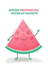 Cute Friendship Watermelon Card created by Cristina Stashkevich