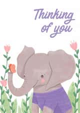 Thinking of you card design created by Cristina Stashkevich
