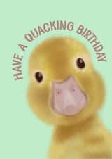 Quacking Birthday Chick created by Scrambled Meg Designs 