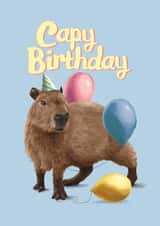 Capy Birthday created by Fasanian Artistry