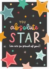 You Absolute Star Well Done Card created by The Pattern Press