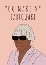 Tyler The Creator Love Card created by The Chipper Whippet