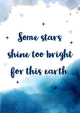 Heartfelt Bright Stars Miscarriage Support Card created by Made_by_mayfly