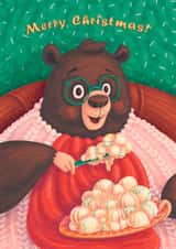 Bear Home alone created by Atmosferna