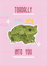 Toadally Into You, Love Card created by Libby Howker