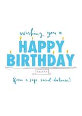 Covid Pandemic Birthday Card created by Katie Moody