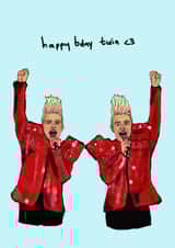 Jedward birthday wishes from the twin created by eronmur