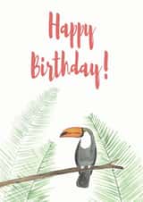 Toucan Birthday Card created by Annie Moon 
