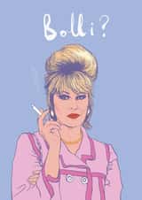 Absolutely Fabulous Patsy Stone Birthday Card  created by Ryan Hodge 