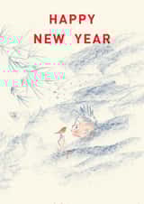 Happy New Year Card created by Yijing Li