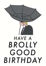 Brolly Good Birthday! created by Emma Blue