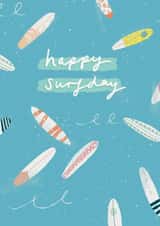 Happy Surfday Birthday Card created by Nicola Scott