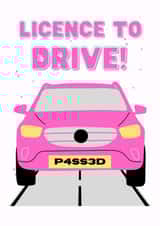 Licence to drive! created by Custom Card Co Shop